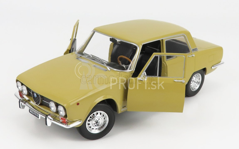 Mitica-diecast Alfa romeo 2000 Berlin 1971 1:18 Giallo Piper 116