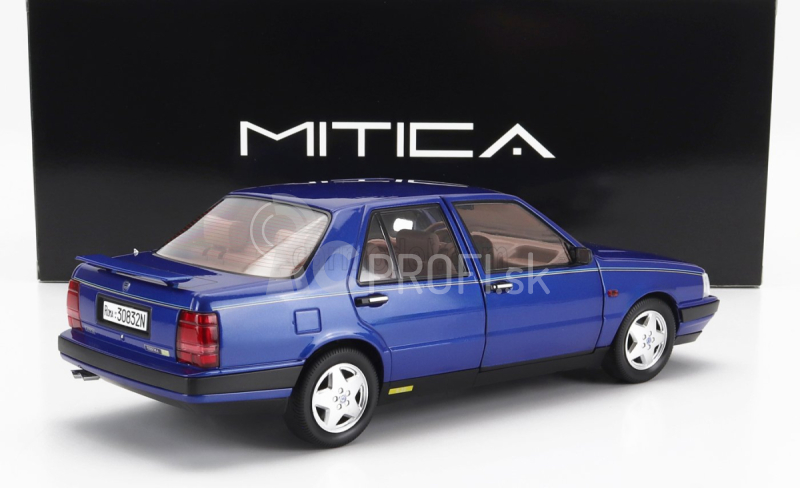 Mitica-diecast Lancia Thema 8.32 Ferrari 1s 1986 - s otvoreným zadným krídlom 1:18 Blue Met