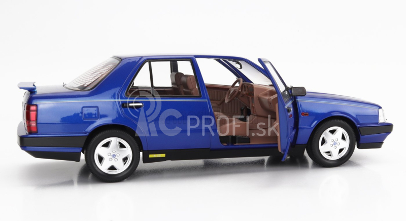 Mitica-diecast Lancia Thema 8.32 Ferrari 1s 1986 - s otvoreným zadným krídlom 1:18 Blue Met