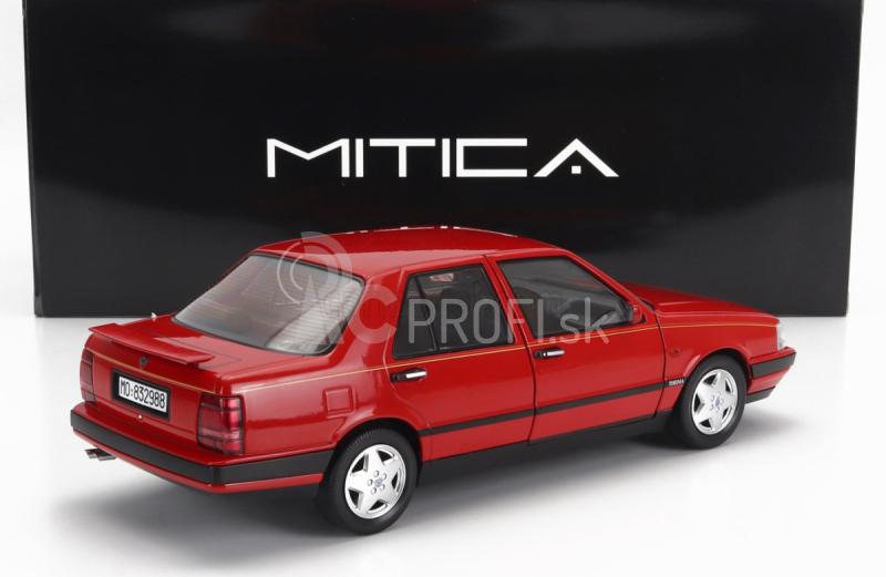 Mitica-diecast Lancia Thema 8.32 Ferrari 2s 1988 - s otvoreným zadným krídlom 1:18 Ferrari Red