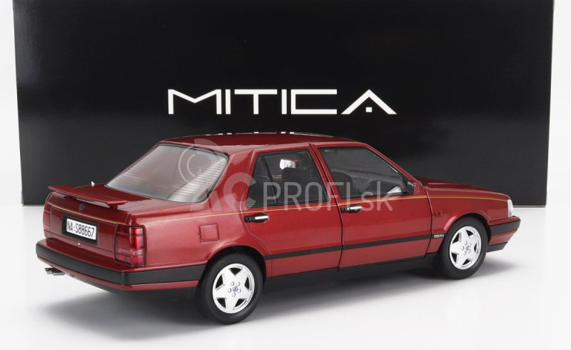 Mitica-diecast Lancia Thema 8.32 Ferrari 2s 1988 - s otvoreným zadným krídlom 1:18 Winner Red Met