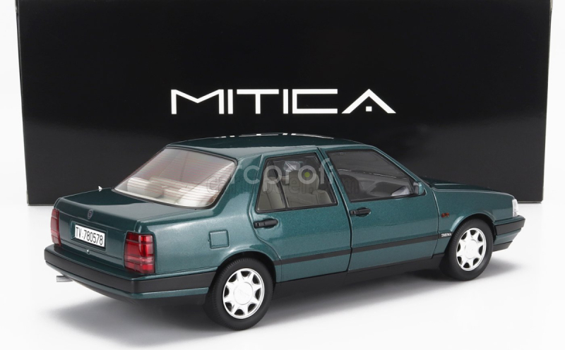 Mitica-diecast Lancia Thema Turbo 16v Lx 2s 1991 1:18 Blue Petrol Met (zelená)