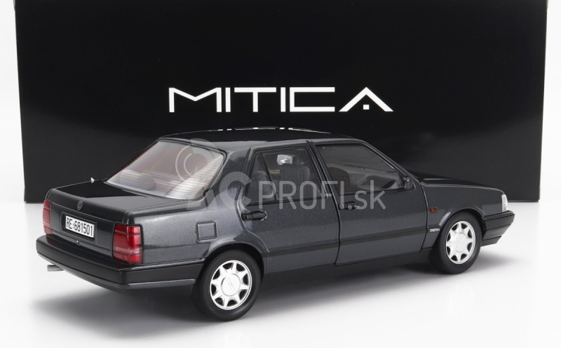 Mitica-diecast Lancia Thema Turbo 16v Lx 2s 1991 1:18 Nero Metallescente 429 Black Met