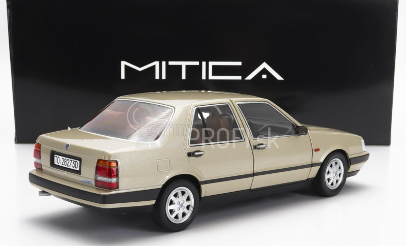 Mitica-diecast Lancia Thema Turbo I.e. 1s 1984 1:18 Platino Met