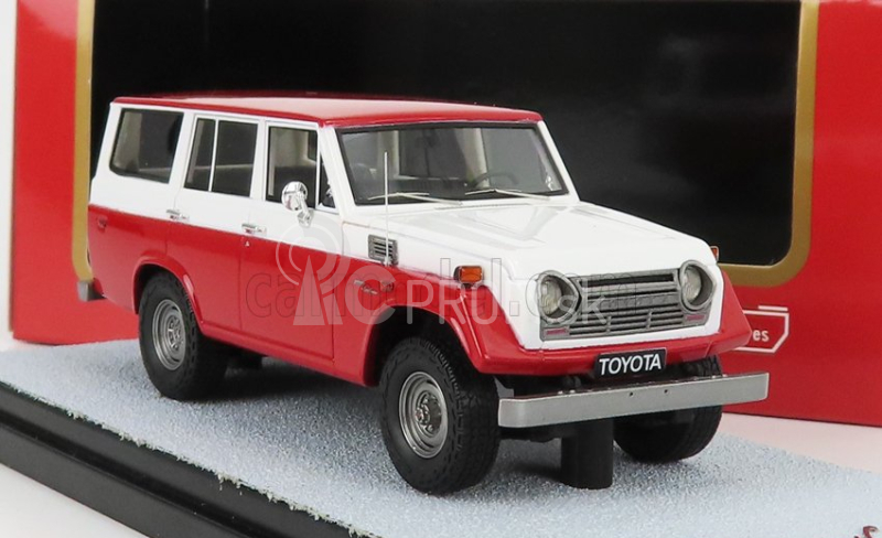 Mk-miniatures Toyota Land Cruiser Fj55 1979 1:43 červená biela