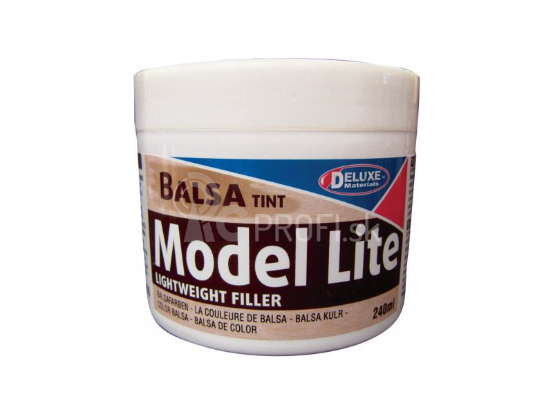 Model Lite Balsa ľahký tmel na drevo v balze 240ml