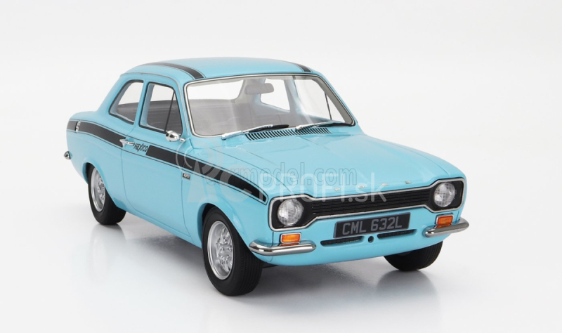 Modely Ford england Escort Mki Mexico 1973 1:18 Modrá Čierna