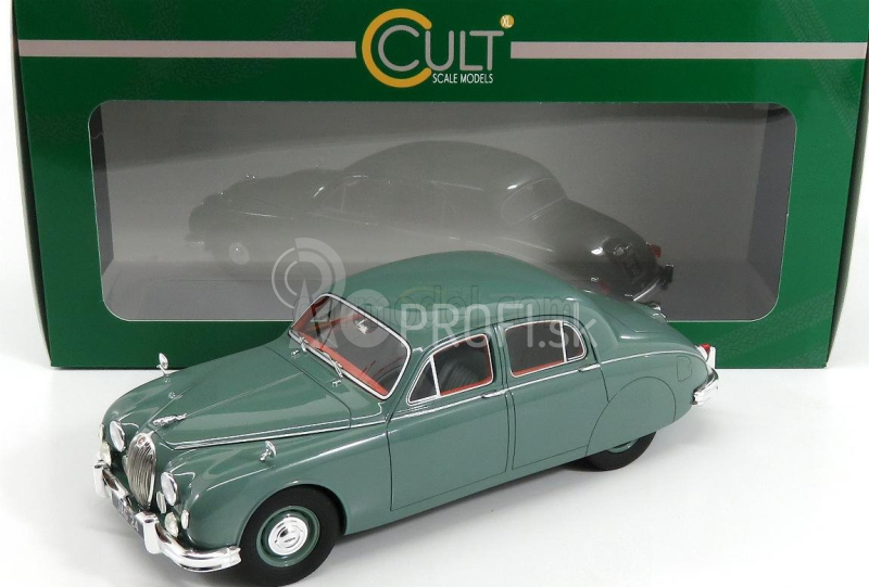 Modely Jaguar 2.4 Mki 1955 1:18 Zelená