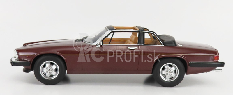 Modely Jaguar Xj-sc Semiconvertible 1983 1:18 Red Met