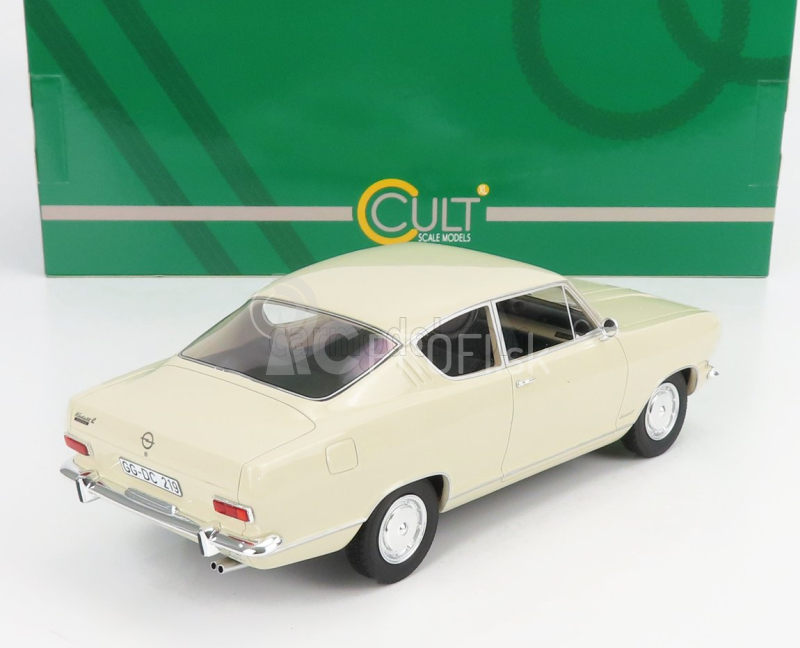 Modely Opel Kadett B Kiemen Coupe 1966 1:18 Biela