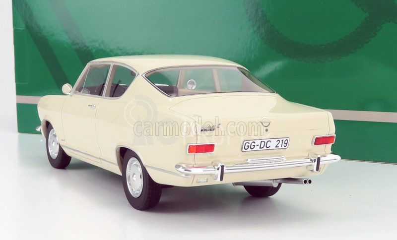 Modely Opel Kadett B Kiemen Coupe 1966 1:18 Biela