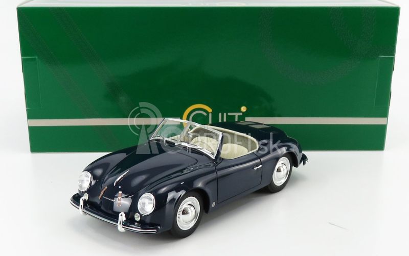 Modely Porsche 356 America Roadster Spider 1952 1:18 Modrá