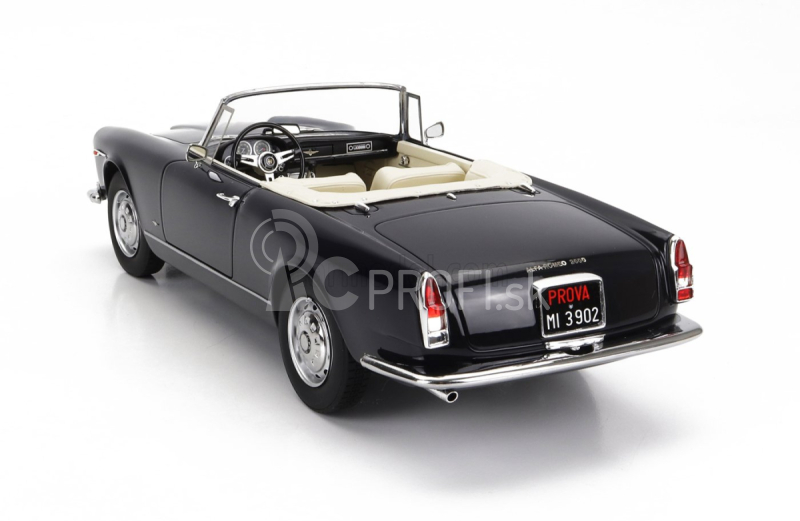 Modely v mierke Alfa romeo 2600 Spider Touring Cabriolet Open 1961 1:18 Black