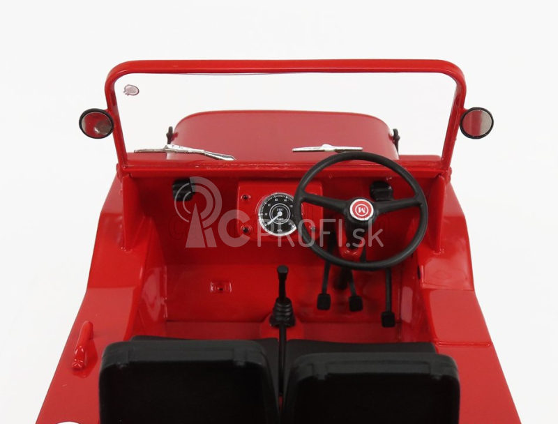 Modely v mierke Cult-scale Austin Mini Moke 1965 1:18 Red