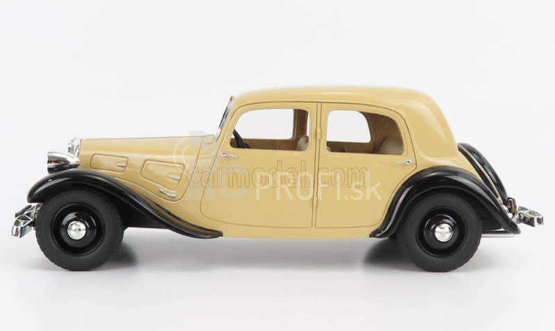 Modely v mierke Cult-scale Citroen Traction Avant 7cv 1934 1:18 Béžová čierna