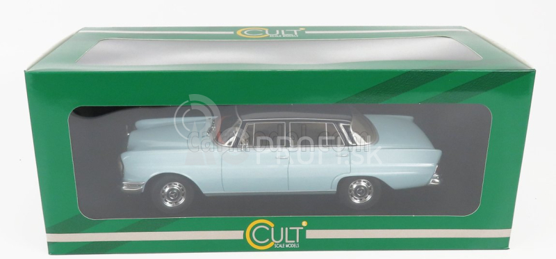 Modely v mierke Cult-scale Mercedes benz 220se (w111) 1959 1:18 2 Tones Blue