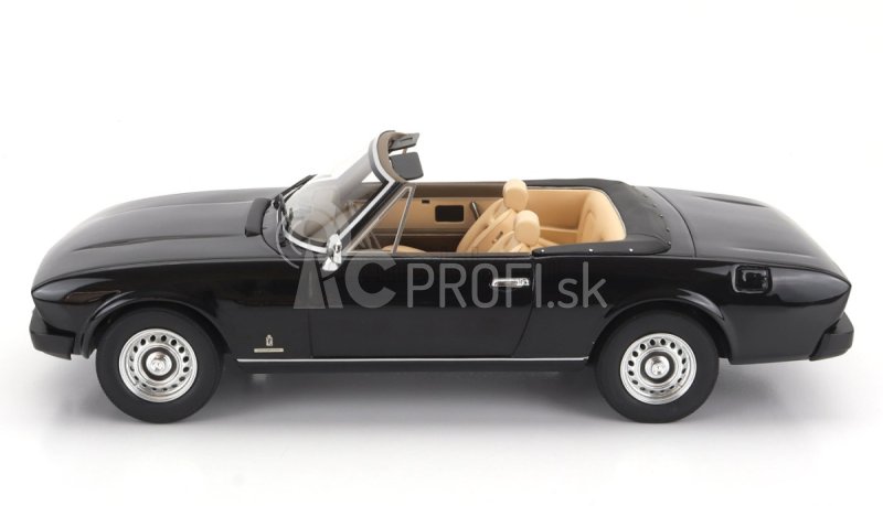 Modely v mierke Cult-scale Peugeot 504 Cabriolet Open 1983 1:18 Black