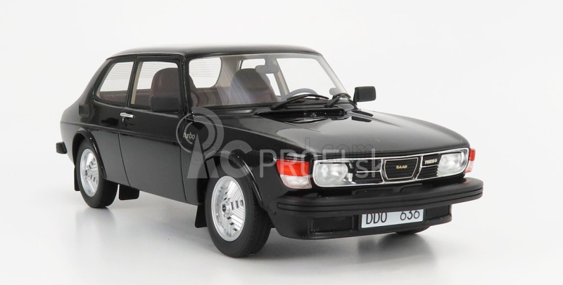 Modely v mierke Cult-scale Saab 99 Turbo 1978 1:18 Black