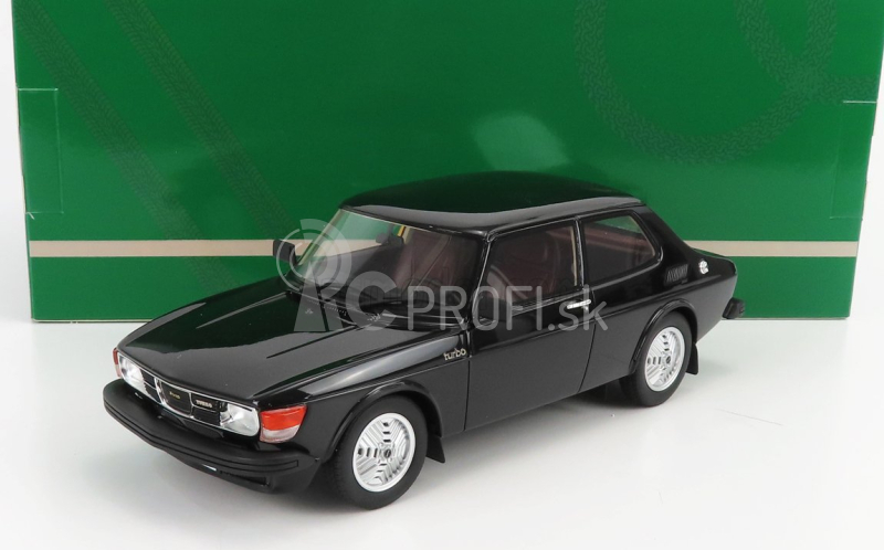 Modely v mierke Cult-scale Saab 99 Turbo 1978 1:18 Black