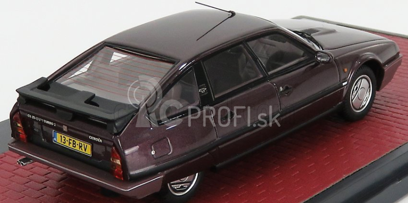 Modely v mierke Matrix Citroen Cx Gti Turbo Ii 1986 s obrázkom Jules D.rotterdam 1:43 Bordeaux