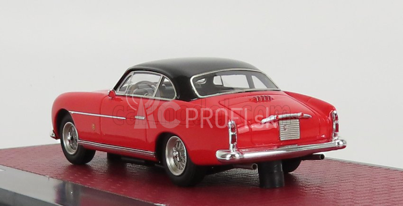 Modely v mierke Matrix Ferrari 212 Inter Coupe Ch.191 Ghia 1952 1:43 Red Black