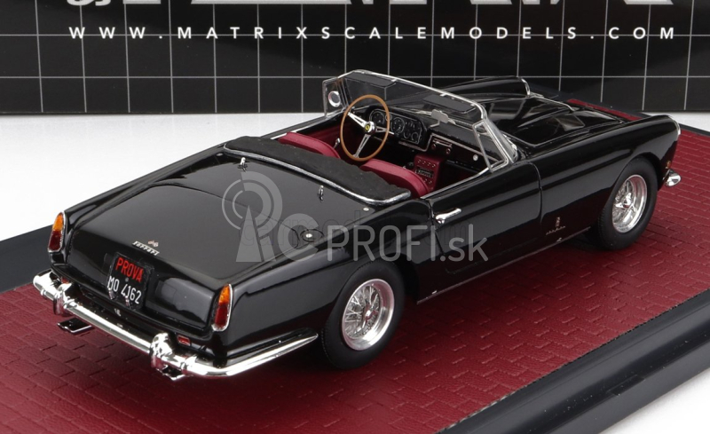 Modely v mierke Matrix Ferrari 250 Gt 2-series Pininfarina Spider Cabriolet Open 1960 1:43 Black