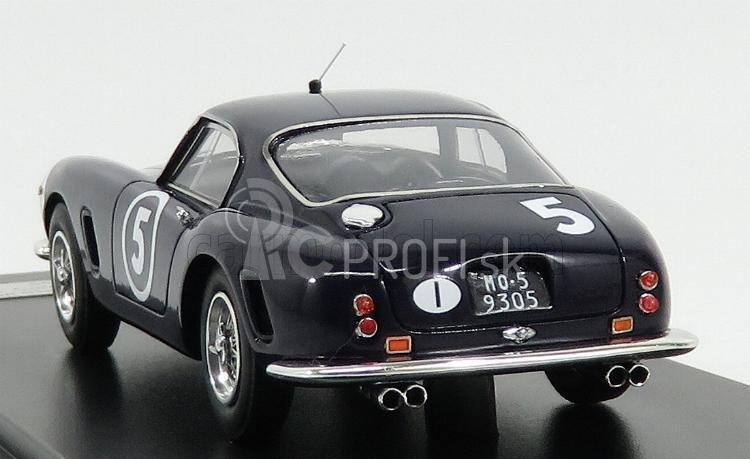 Modely v mierke Matrix Ferrari 250gt Passo Corto N 5 Winner Nassau Tourist Trophy 1960 S.moss 1:43 Blue