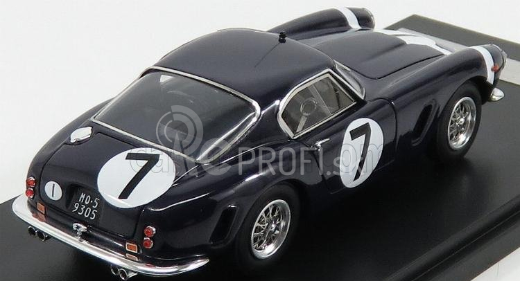 Modely v mierke Matrix Ferrari 250gt Swb N 7 Winner Rac Tourist Trophy 1960 S.moss 1:43 Blue