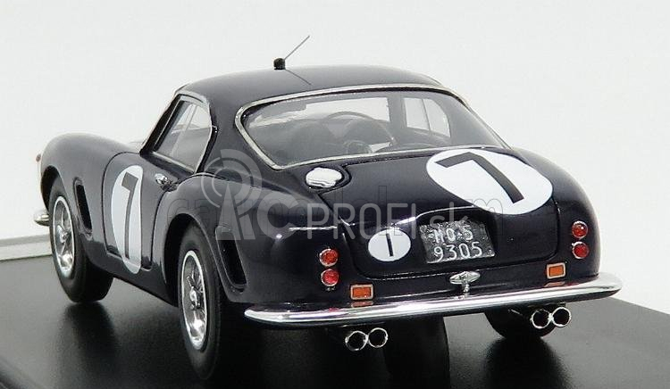 Modely v mierke Matrix Ferrari 250gt Swb N 7 Winner Rac Tourist Trophy 1960 S.moss 1:43 Blue