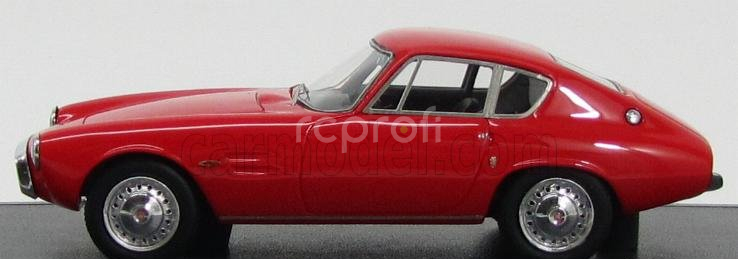 Modely v mierke Matrix Fiat Ghia 1500 Gt Coupe 1964 1:43 Červená