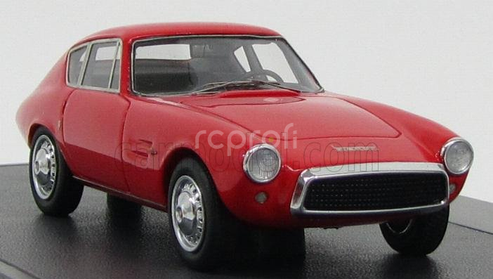 Modely v mierke Matrix Fiat Ghia 1500 Gt Coupe 1964 1:43 Červená