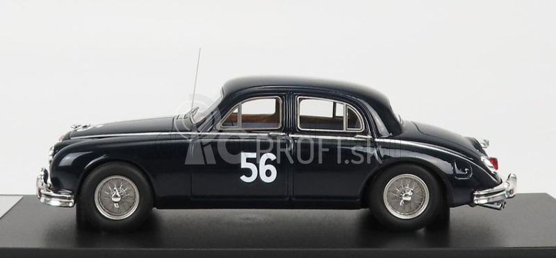 Modely v mierke Matrix Jaguar Mkii 3.4 Litre N 56 Winner Brand Hatch Saloon Car Race 1957 1:43 Black