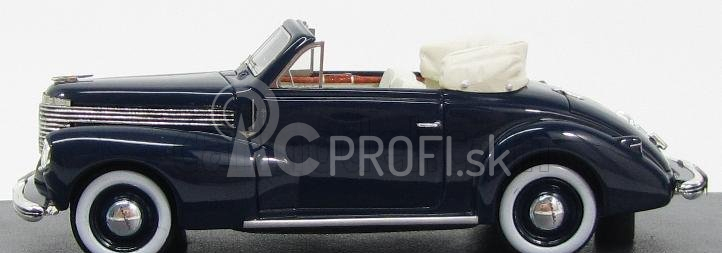 Modely v mierke Matrix Opel Kapitan Hebmuller Cabrio 1940 1:43 Modrá