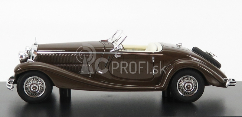 Modely v mierke Neo Mercedes benz Typ 290 (w18) Roadster 1936 1:43 Hnedý