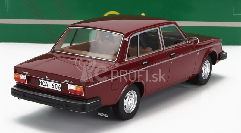 Modely Volvo 244dl 1975 1:18 Červená