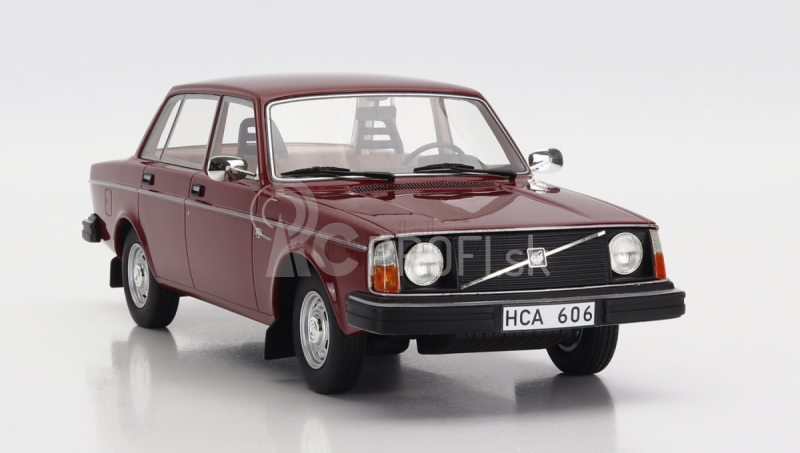 Modely Volvo 244dl 1975 1:18 Červená