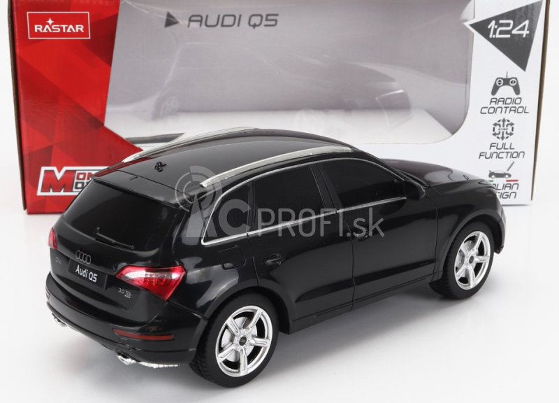 Mondomotors Audi Q5 2008 1:24 čierna