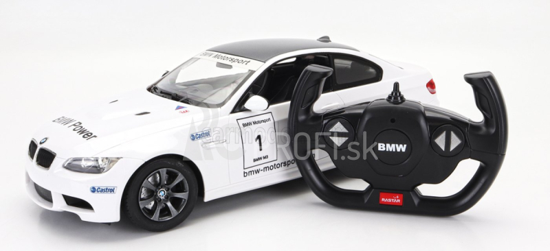 Mondomotors BMW radu 3 M3 Coupe (e46) N 1 Racing 2003 1:14 Biela Čierna