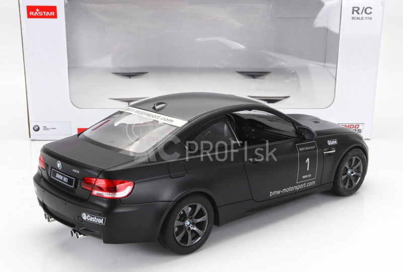 Mondomotors BMW radu 3 M3 Coupe (e46) N 1 Racing 2003 1:14 Matt Black