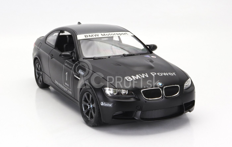 Mondomotors BMW radu 3 M3 Coupe (e46) N 1 Racing 2003 1:14 Matt Black