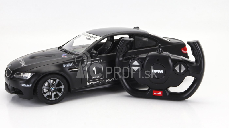 Mondomotors BMW radu 3 M3 Coupe (e46) N 1 Racing 2003 1:14 Matt Black