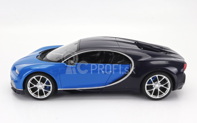 Mondomotors Bugatti Chiron 2016 1:14 Modrá čierna