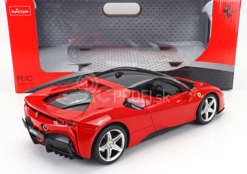 Mondomotors Ferrari Sf90 Stradale Hybrid 1000hp 2019 1:14 červená