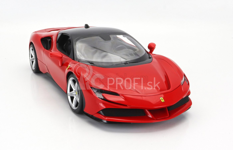 Mondomotors Ferrari Sf90 Stradale Hybrid 1000hp 2019 1:14 červená