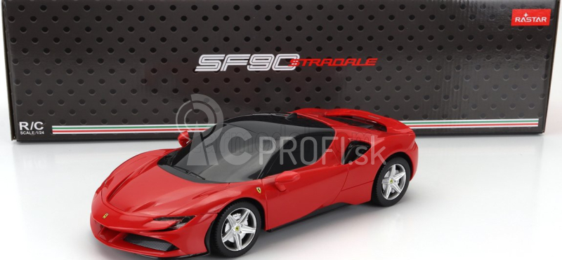 Mondomotors Ferrari Sf90 Stradale Hybrid 1000hp 2019 1:24 červená