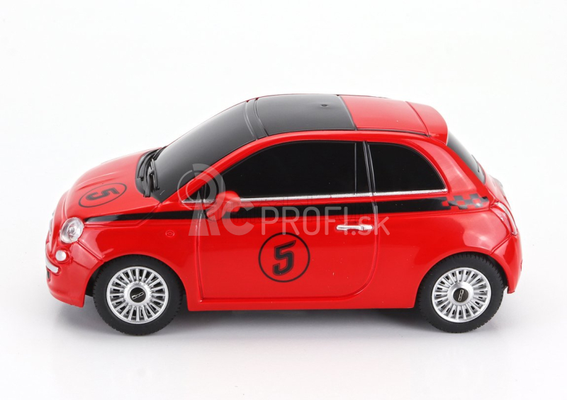 Mondomotors Fiat Nuova 500 N 5 2007 1:24 Červená