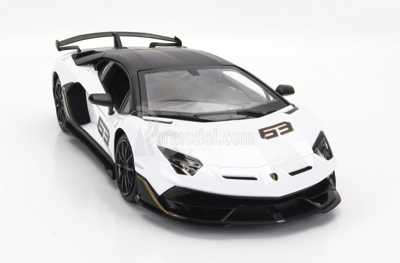 Mondomotors Lamborghini Aventador Svj N 63 2018 1:14 Biela