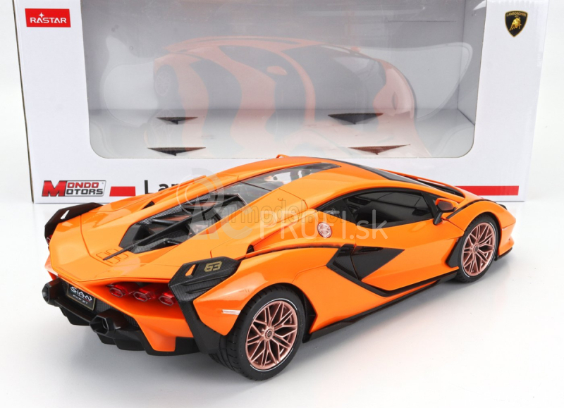 Mondomotors Lamborghini Sian Fkp 37 Hybrid 2020 1:14 oranžová čierna