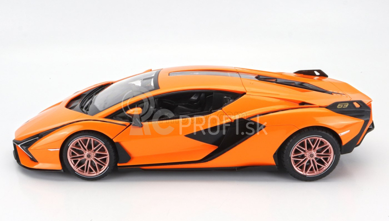 Mondomotors Lamborghini Sian Fkp 37 Hybrid 2020 1:14 oranžová čierna