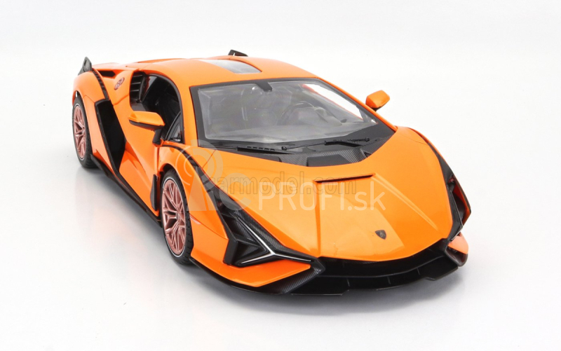 Mondomotors Lamborghini Sian Fkp 37 Hybrid 2020 1:14 oranžová čierna